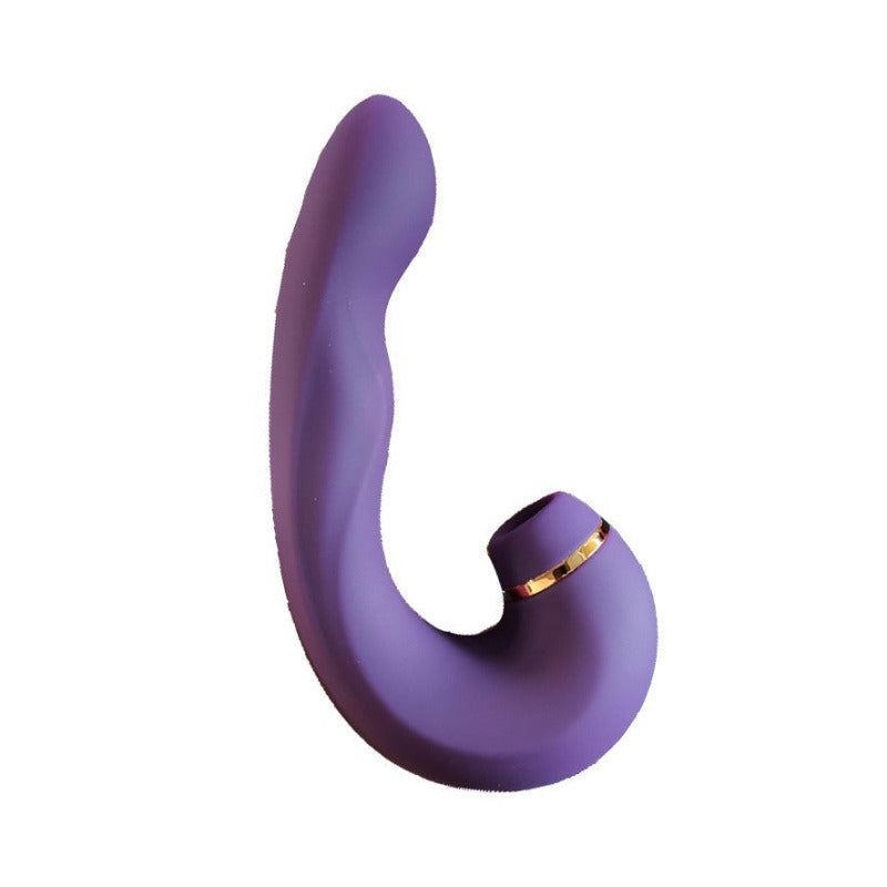 G-spot Clitoral Massage Sucking Vibrator - Purple