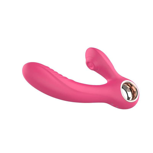 Shibari Beso Warming G Spot and Clitoral Vibrator - Pink