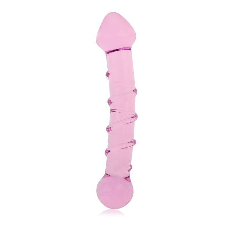 Glass Romance Dildo - Pink