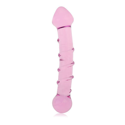 Glass Romance Dildo - Pink