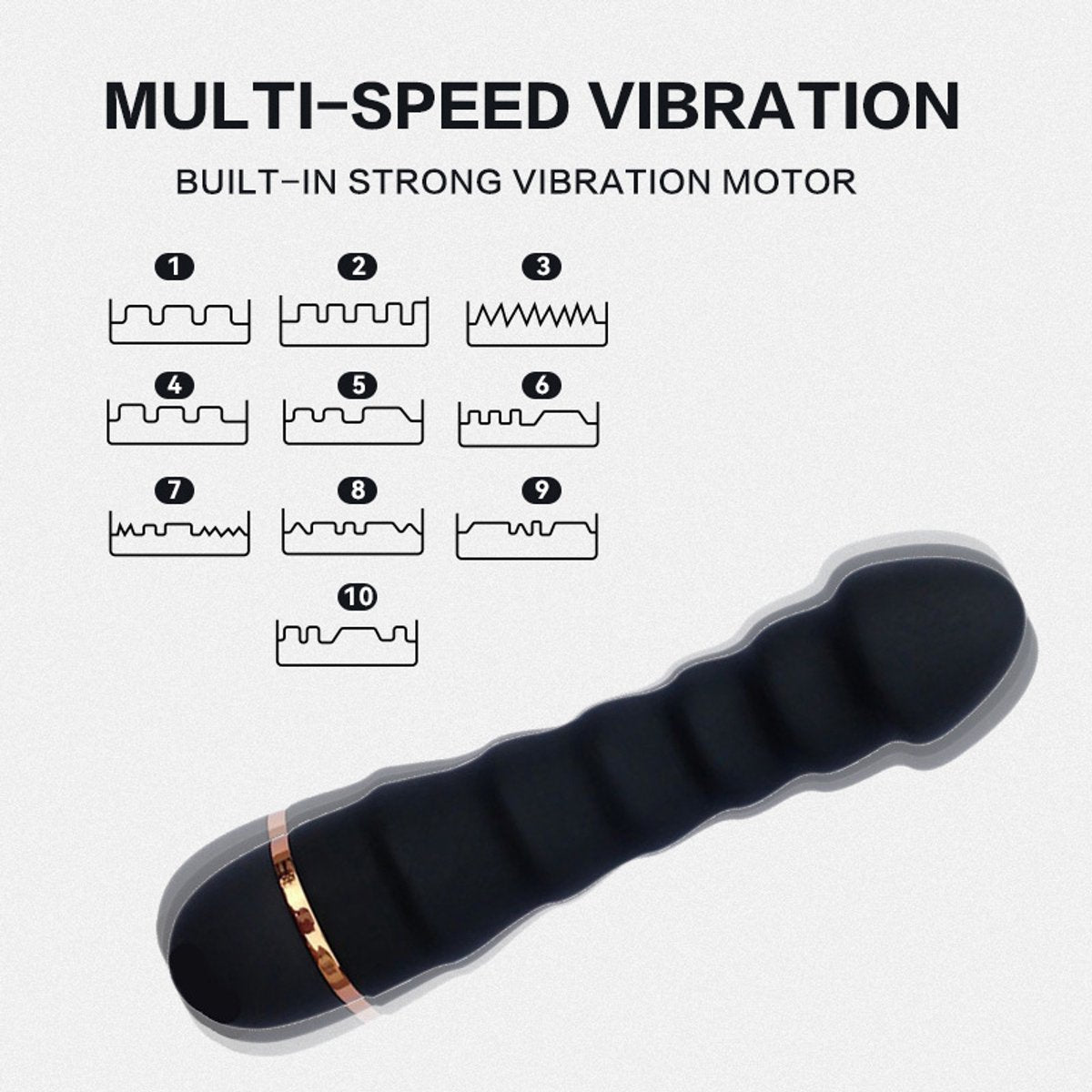 Vibrator - Dildo Black