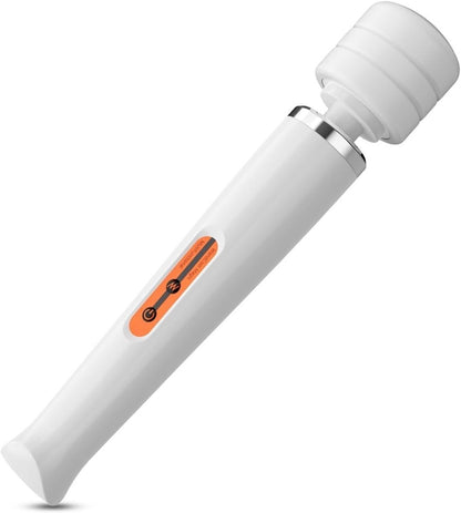 Vibrator - Dildo - Electric Plug-In Massager (White)