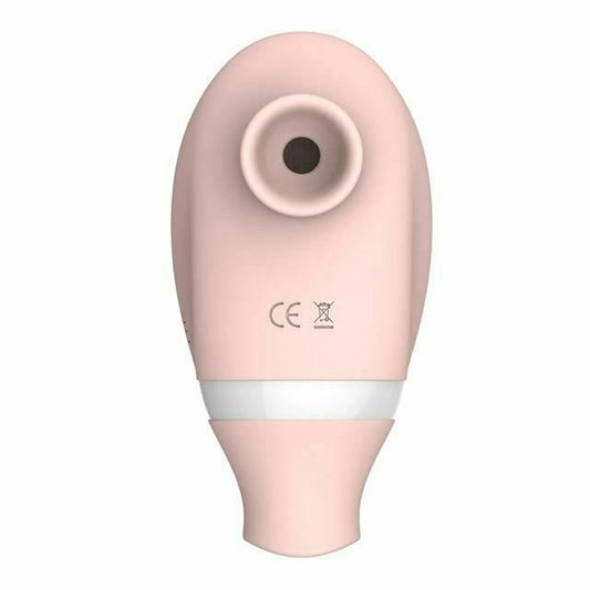 Sucking Licking Mini Suction Vibrator - Pink