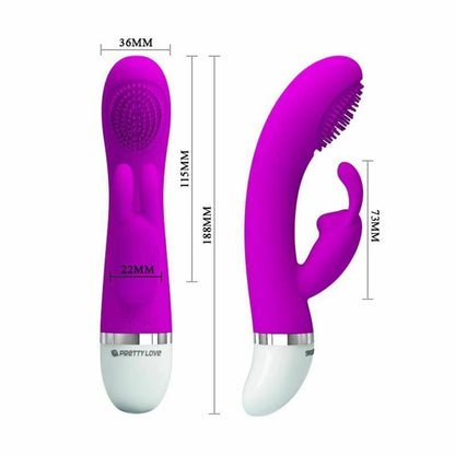 Pretty Love Rabbit Vibrator - Purple