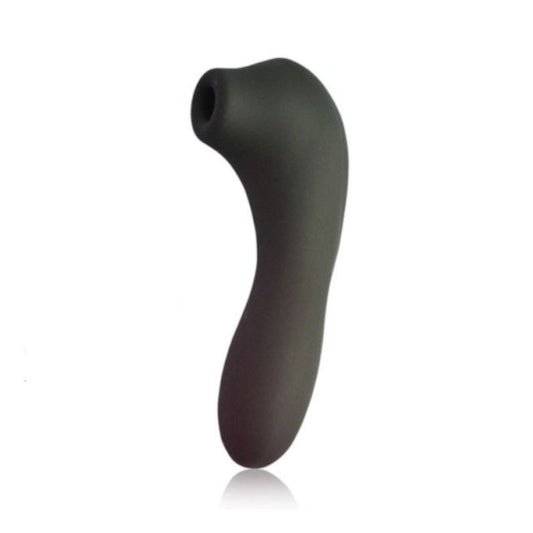 Clitoral Suction Double Sucking Vibrator - Black