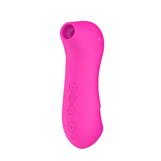 Clitoral Suction Vibrator Rechargeable - Pink