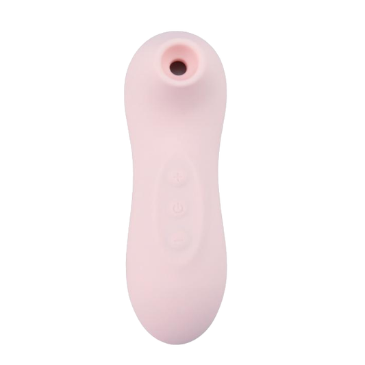 Clitoral Suction Vibrator Rechargeable - Pink - Style B