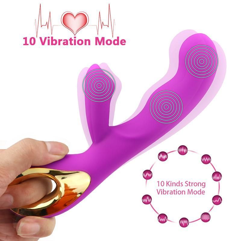 Vibrating Rabbit Wand - Pink