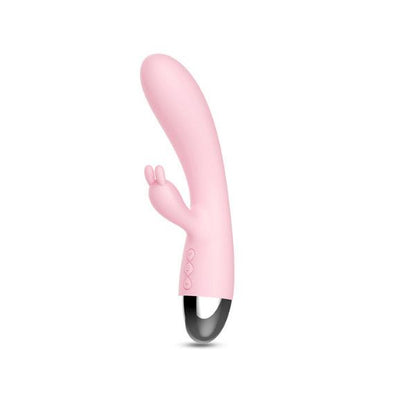 Leten Rabbit Vibrator G Spot Clitoris Stimulator - Pink