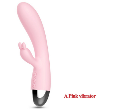 Leten Rabbit Vibrator G Spot Clitoris Stimulator - Pink