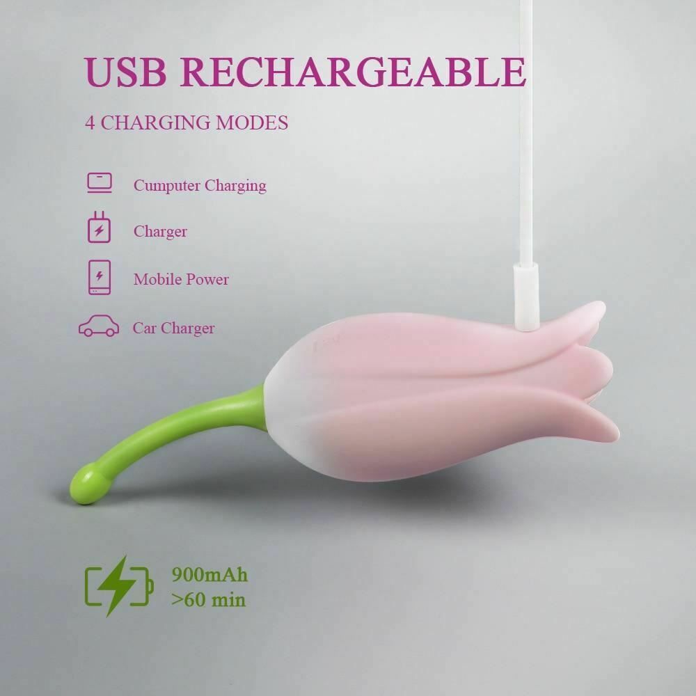 Tulip Vibrator - Green