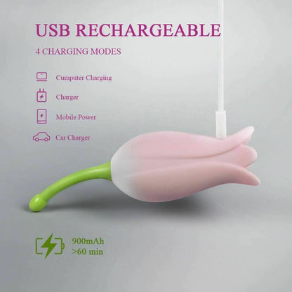 Tulip Vibrator - Green