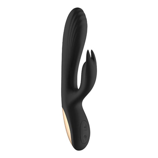 House Of Dasein Female Silicone Vibrator - Black