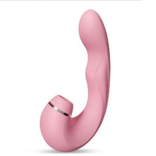 House Of Dasein Women's G-spot Clitoral Massage Sucking Vibrator - Pink